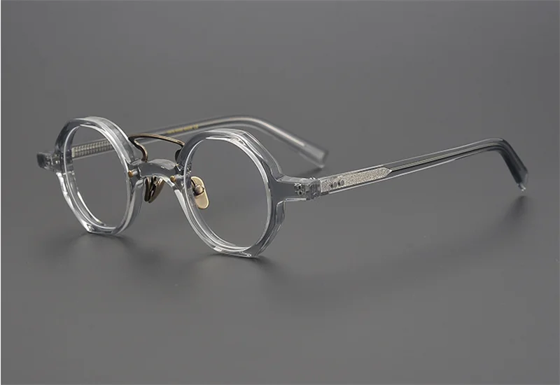 

Japan Design Acetate Eyeglasses Vintage Men Optical Eyewear Clear Lens Goggle Myopia Prescription Glasses Frame for Women