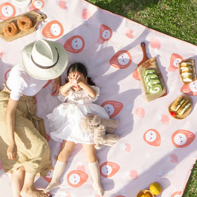 

Коврик для пикника, влагостойкий коврик, милый уличный портативный водонепроницаемый коврик для пикника на открытом воздухе K888