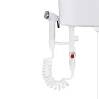 Бесплатная Монтажная скоба ABS Портативный Биде опрыскиватель набор ручной Туалет Биде выдвижной пружинный шланг адаптер переключатель чистящий инструмент