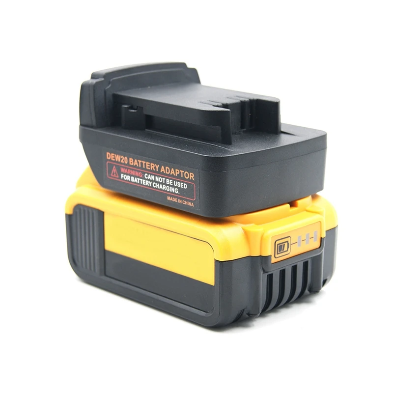Адаптер аккумулятора для литий ионной батареи Dewalt DCB200 DCB205 адаптера M18