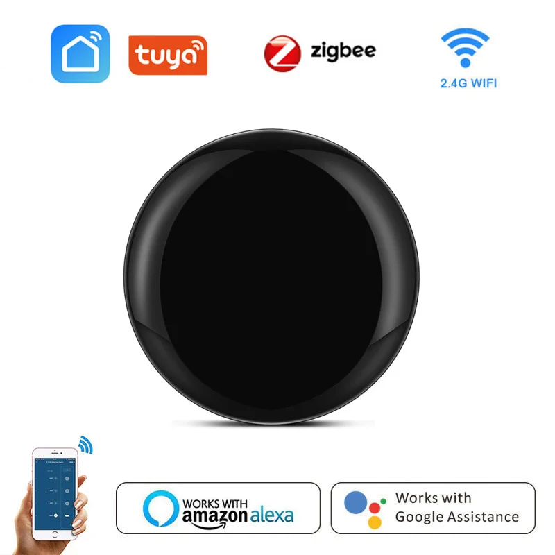 

Tuya Smart Life APP WiFi Remote IR Control Hub Infrared Universal Remote Controller Air Conditioner For Echo Alexa Google Home