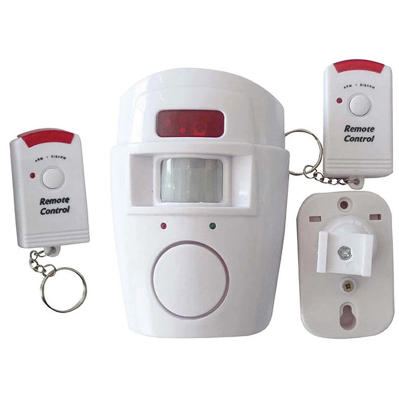 Портативный инфракрасный PIR-детектор движения 105 дБ с 2 контроллерами |