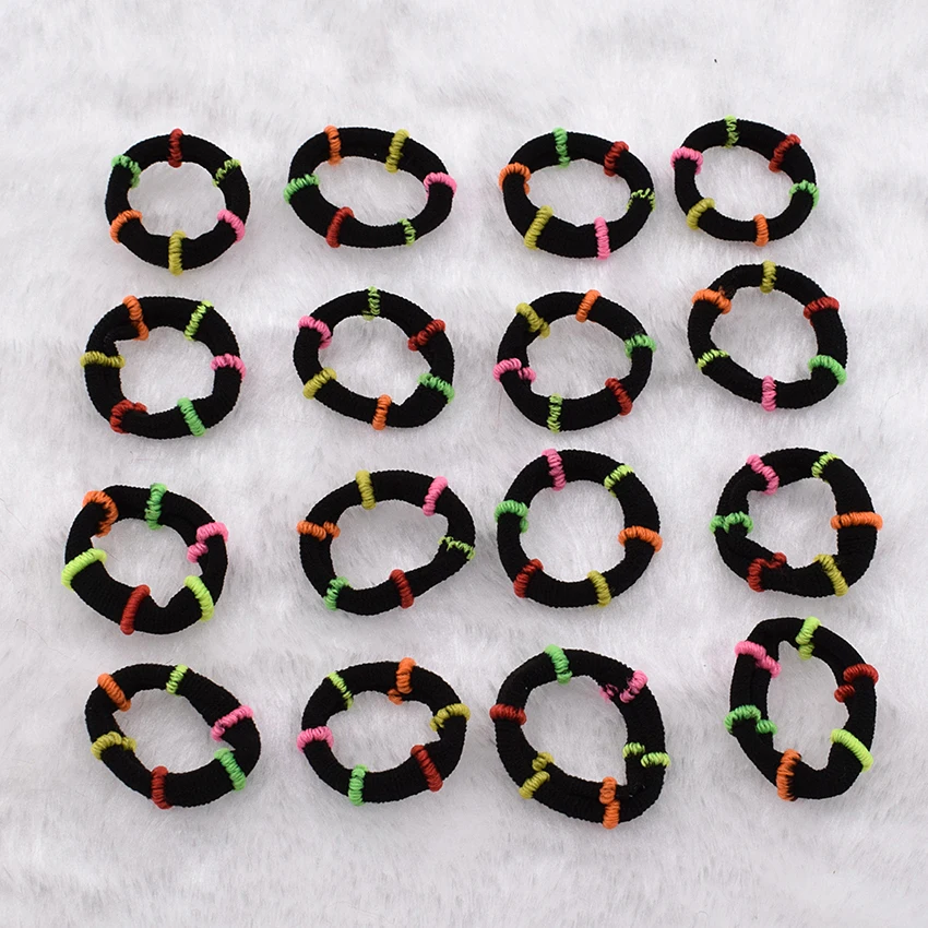 20/50/100 шт. Детские радужные резинки для волос