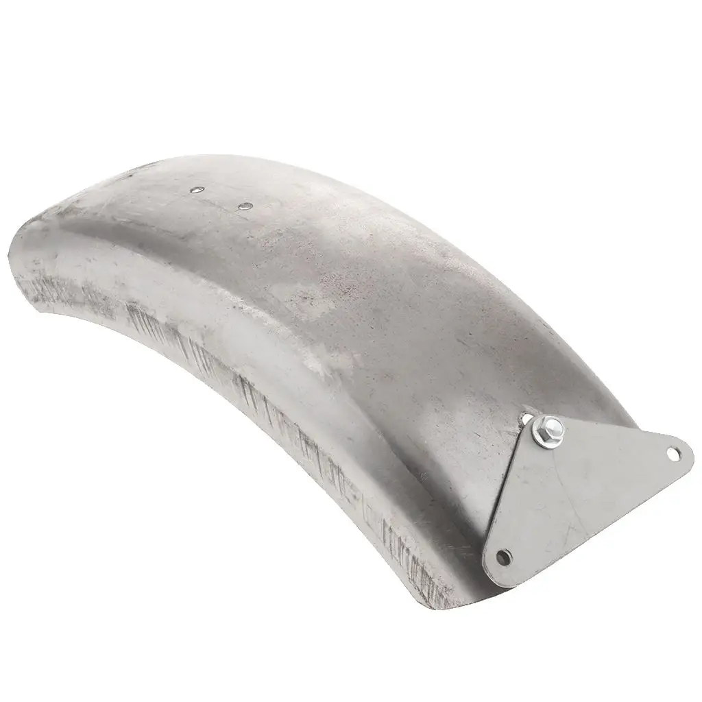 

Perfeclan Motorcycle Modified Decorative Silver Rear Wheel Protector Fender Accessory for Honda CB400SS