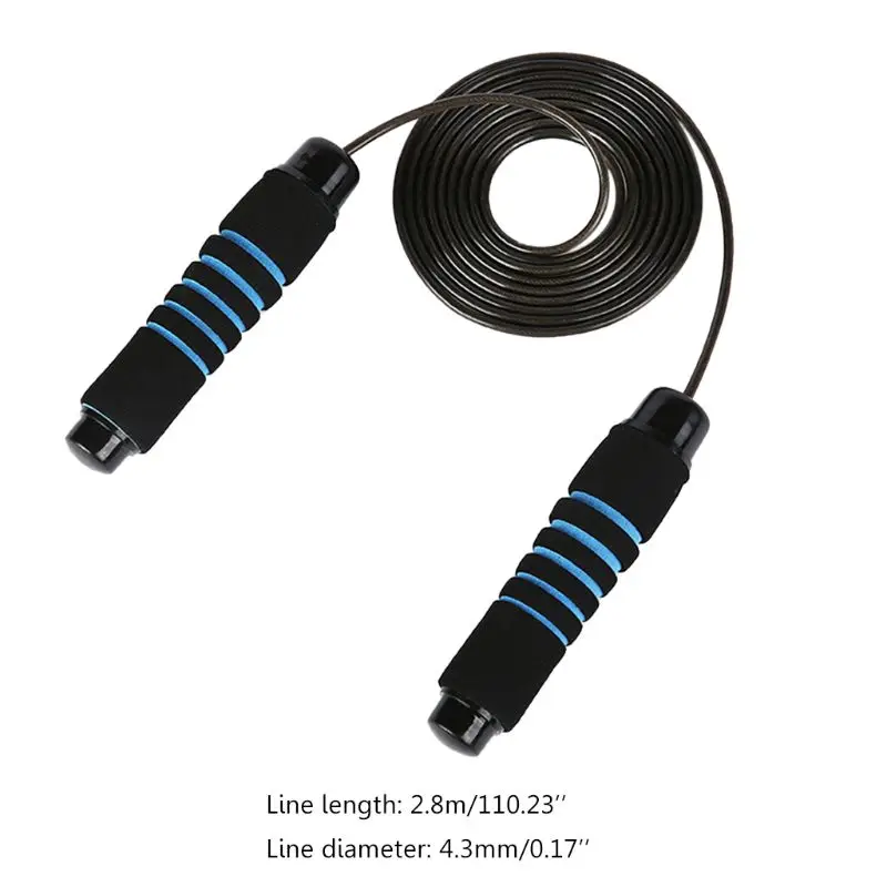

New Professional Jump Ropes Adult Fitness PVC Wire Rope Skipping Weight Loss Sport