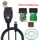 Программатор ECU Galletto 1260, инструмент для настройки чипов ECU EOBD2  OBDIIOBD2, мигалка ECU с FTDI FT232RQ, зеленая плата, инструмент для вспышки ECU