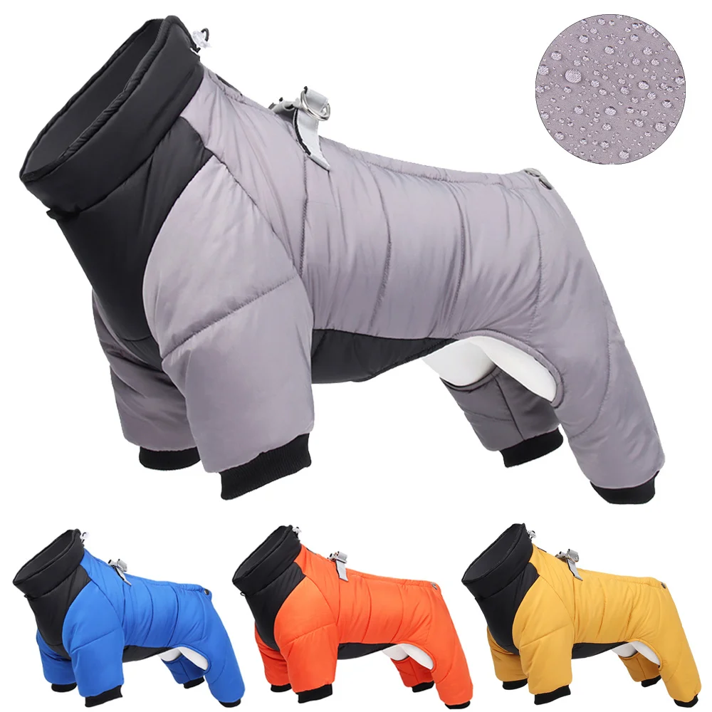

Winter Warm Thicken Pet Dog Jacket Waterproof Dog Clothes for Small Medium Dogs Puppy Coat Chihuahua French Bulldog Pug Clothing