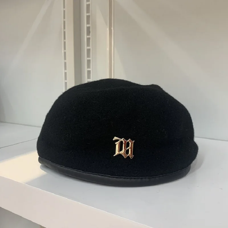 Винтажная Женская кепка из ПУ кожи в польском стиле |