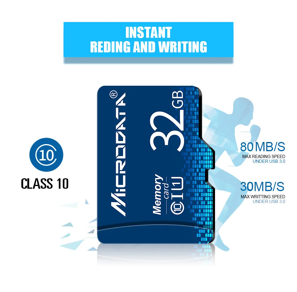 Карта Micro sd класса 10, 128 ГБ, 64 ГБ, 32 ГБ, 16 ГБ, 8 ГБ, TF карта, карта памяти cartao de memoria, 32 ГБ, Microsd flash, usb, мини флеш-накопитель карта