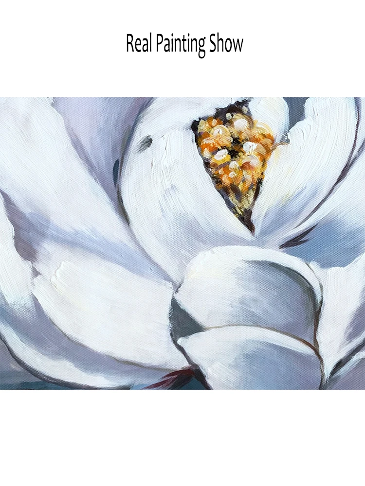 

Free Shipping Colorful Style Flower Picture Abstract Flower Wall Art for Home Decoration No Framed Oil Painting on Canvas