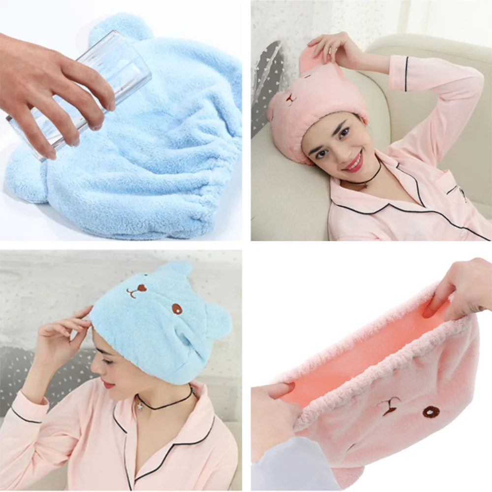 1 шт. тюрбан для быстрой сушки волос|Полотенца с капюшоном| |