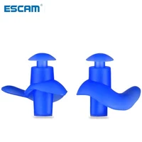 escam silicone ear protection earplugs for sleeping foam plug anti noise ear protectors noise reduction