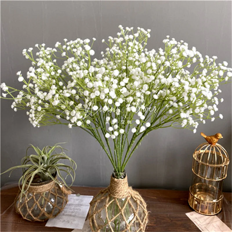 

Artificialflowers Single Branch60cm Gypsophila,home Vase Flower Arrangement,wedding Background Decoration,Valentines Day Bouquet
