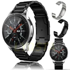 Ремешок титановый металлический для Samsung galaxy watch 463, браслет 45 мм, 22 мм, аксессуары для часов Gear S3 Classic Frontier