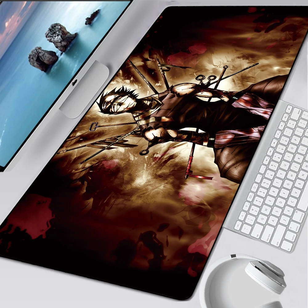 XXL коврик для мыши с рисунком аниме пользовательский игровой большой фиксируемой