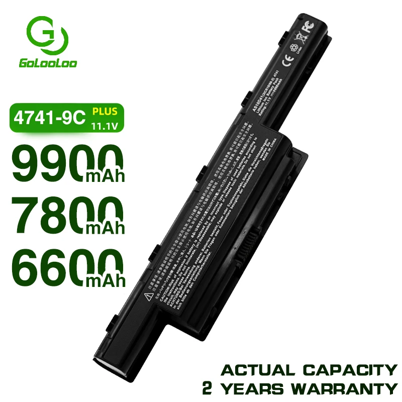 Golooloo 11 1 V Батарея для acer AS10D31 as10d41 AS10D51 AS10D61 AS10D71 AS10D75 AS10D81 v3 771g 5560 5750 5551G 5560G 5750G|battery for
