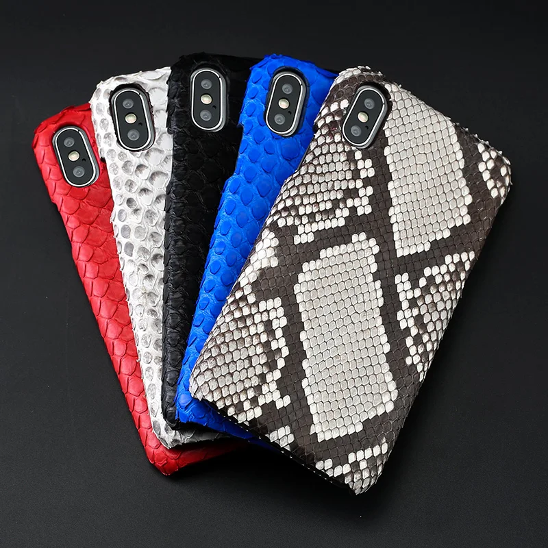 

Luxury Snake skin Phone Case For iPhone 7 8 11 Plus Case For iphone X Xr Xs Max Python Skin Back Cover For 6 6s 6p 7p 8p case
