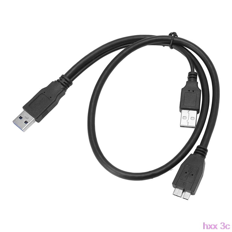 

Внешний жесткий диск USB 3,0 Dual Power Y Shape 2 x Type A на Micro B Cable
