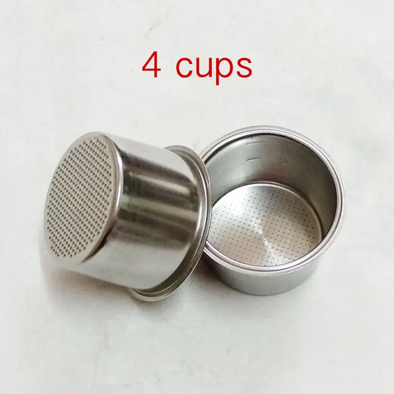 

4CUP espresso filter coffee basket single layer of porous Diameter of 60 mm inner 51mm non-pressure