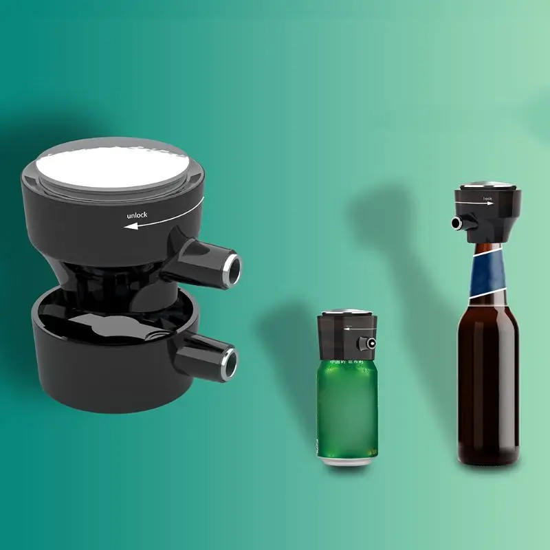 Бутылка пива пенообразователь вина Графин барботер портативный батарейный