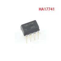 20pcs ha17741 dip8 ha17741p dip 17741 dip 8 high performance operational amplifier chip ic new