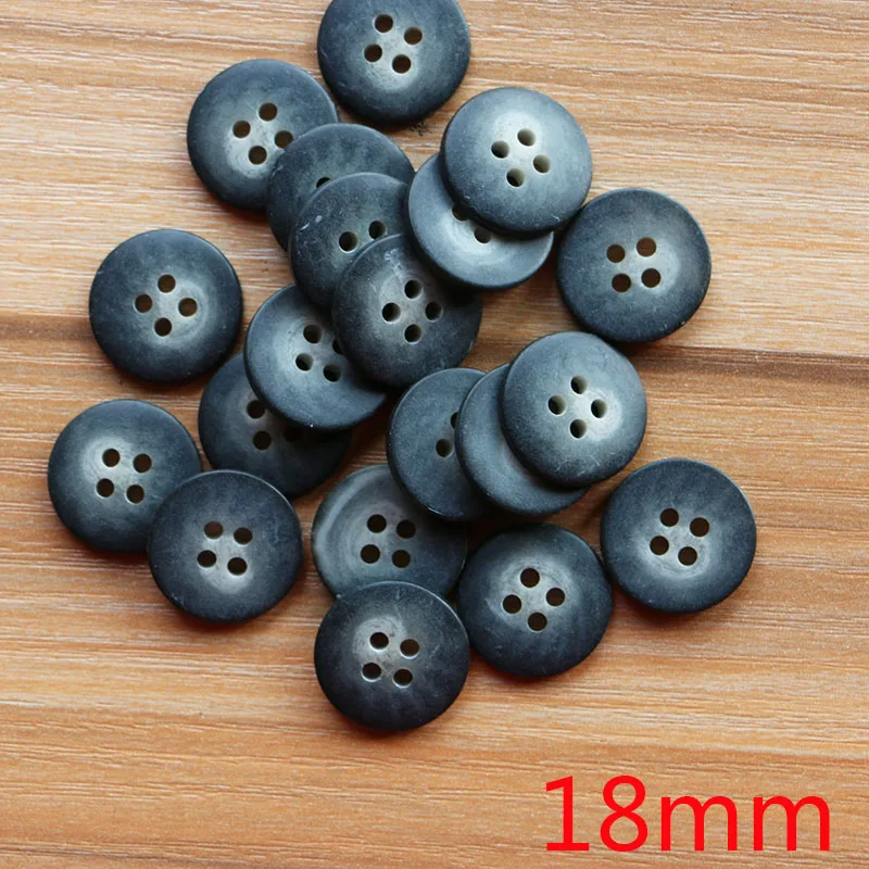 18mm 15pcs 15 мм 15 шт смешанные маленькие пуговицы для швейные Крепежные изделия Скрапбукинг и сделай сам ручной работы с разными цветами и стилем - Цвет: 18mm 15pcs