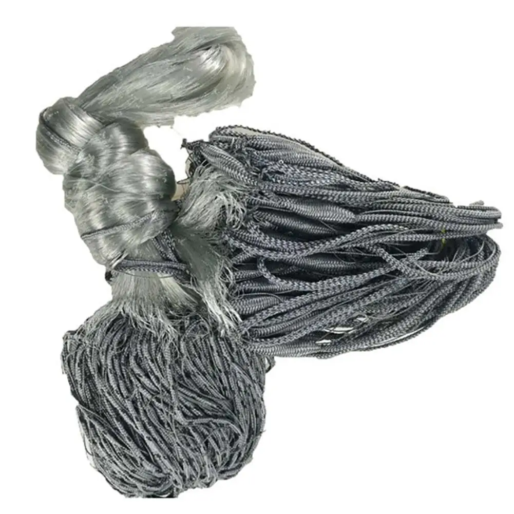 Finefish Three Layers Finland Gillnet 1.8m*30m Outdoor Water Catch Fishing Net Multifilament Nylon Line Sticky Mesh | Спорт и