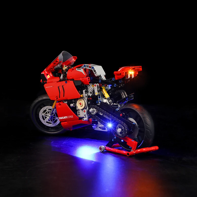 

LED light kit for 42107 V4R Famous motorcycle congestion building blocks only light SET no model