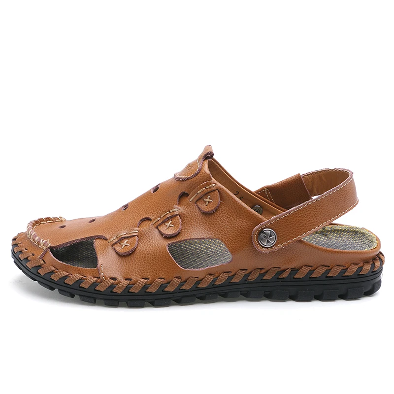 

sandale homme verano sandalias sandalia couro sandalet rasteira hombre herren 2020