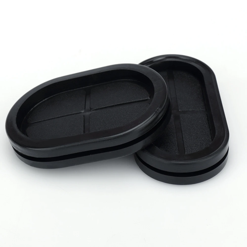 10 шт./лот овальная резиновая прокладка для проводов зажим Электрический ящик