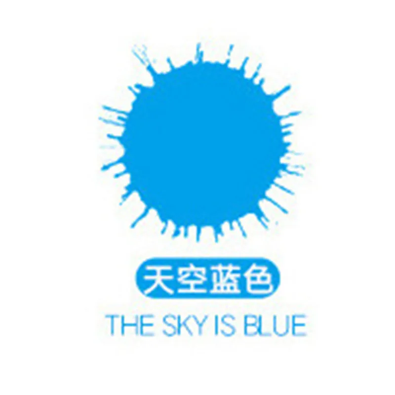 SkyBlue 10 мл торт помадный десерт съедобный цвет пигмент Многофункциональный съедобный пигмент Макарон крем еда цвет ing ингредиенты поставки - Цвет: SkyBlue