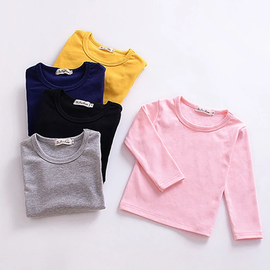 Детская рубашка с длинным рукавом топы Осенняя детская одежда хлопковая милые