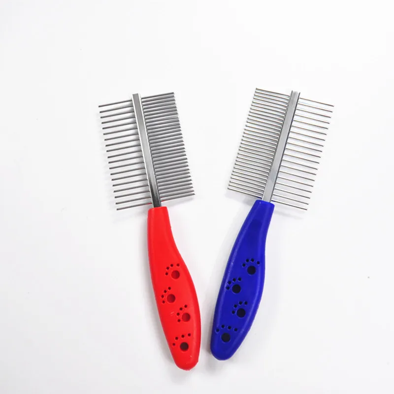 Двухсторонняя кошка Массажная расческа товары для ухода за животными кошек