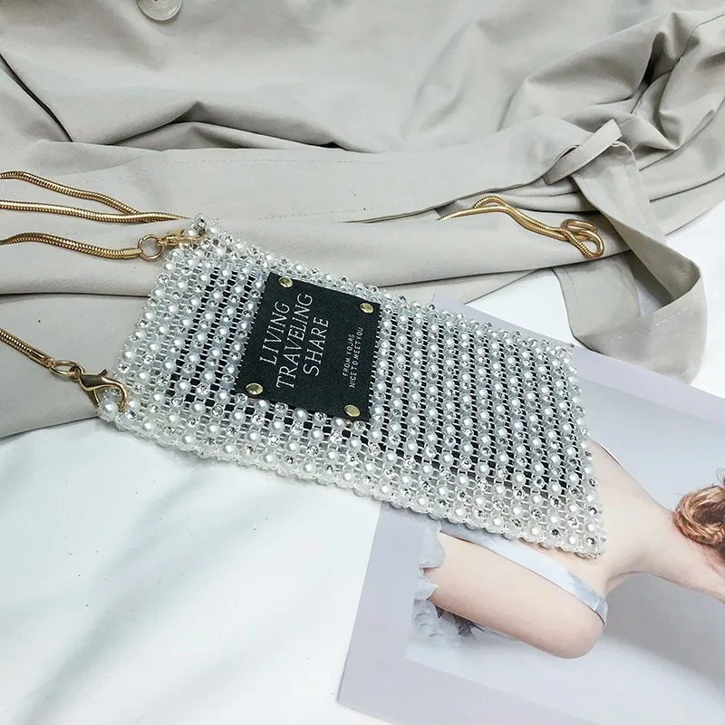 Бриллиантами маленькая сумка женская 2019 новый тренд импортных товаров в модные