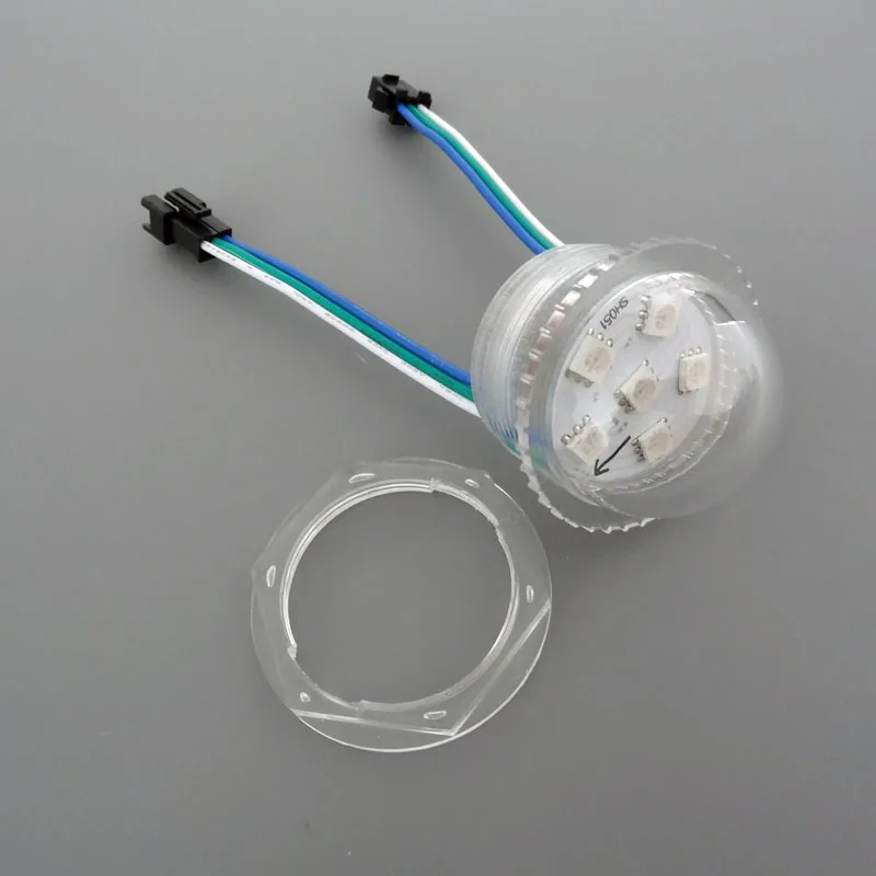 Светодиодный модуль 12 в 35 мм 6LED s UCS1903 RGB Pixel, источник светильник, адресный SMD 5050, цифровая лампочка светильник телевизора, водонепроницаемая лампа для аттракционов