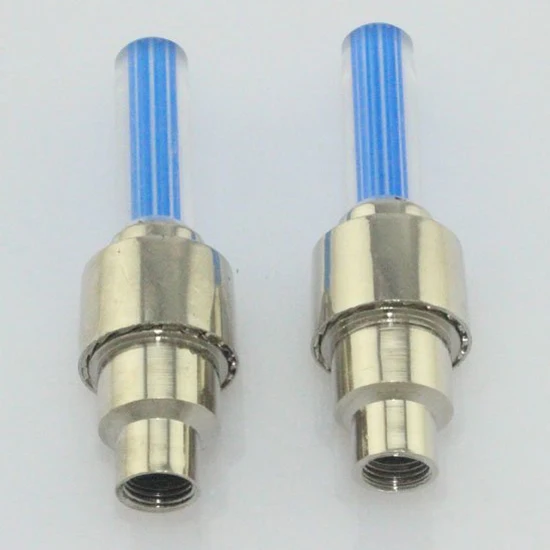 Комплект из 2 предметов голубого цвета светодиодный вспышкой для колес Кепки