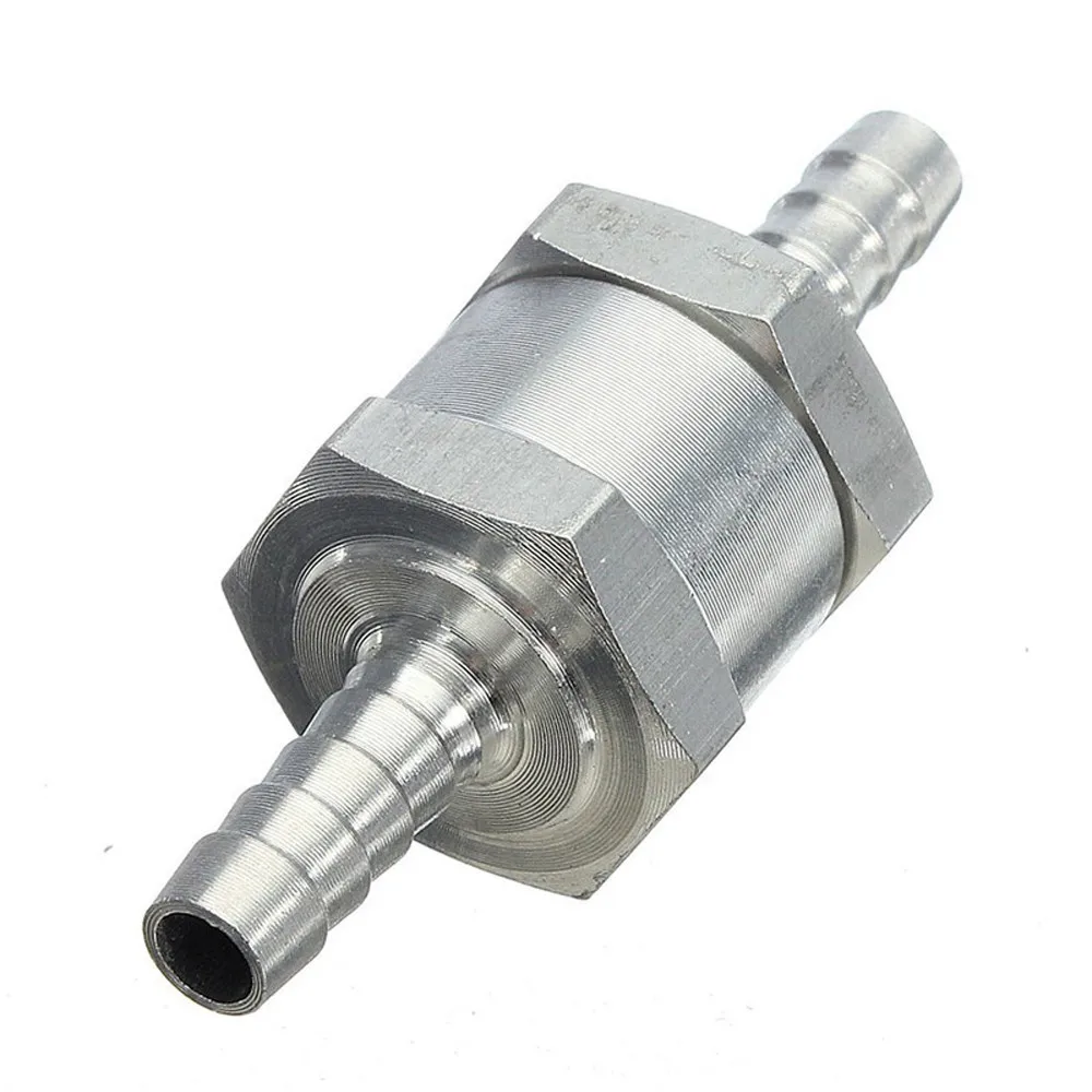 

6/8/10/12mm One Way Check Valve For Fuel Line Oil Petrol Diesel Aluminium Valve Petrol Diesel Aluminium Alloy Oil Water Pumps