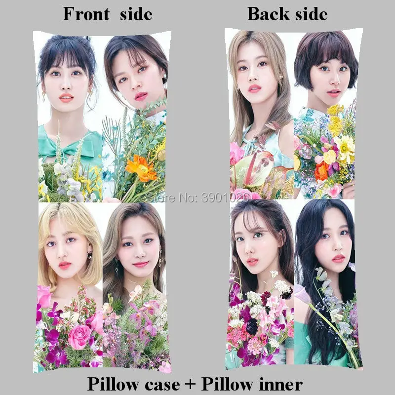 Корейская длинная подушка KPOP Lim Na Yeon Yoo JungYeon Momo Sana min Kim DaHyun для тела внутренняя
