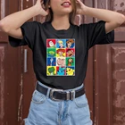 Дисней женские футболки Toy Story Fork летние новые товары с короткими рукавами модные удобные челнока футболки с мультяшным принтом женские