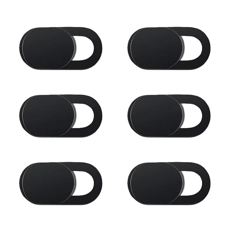 6/12/24PCS Plastic Webcam Cover Phone Lens Stickers for Apple iPhone Samsung Xiaomi Privacy Slider Camera Laptop | Мобильные
