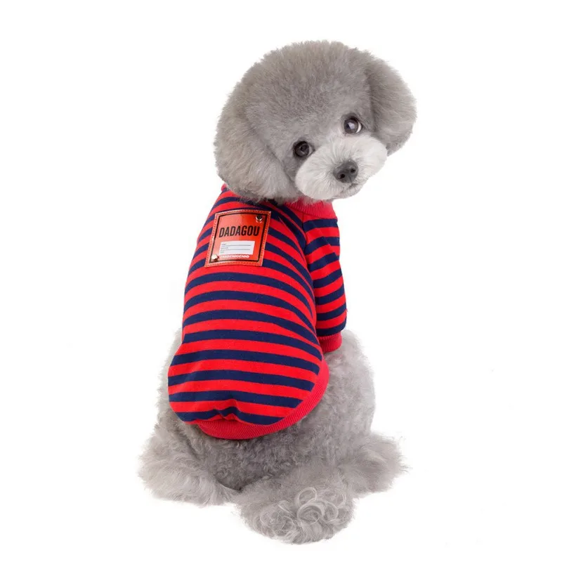 

Stripe Pet Dog Clothes For Small Dog Clothing Warm Clothing for Dogs Coat Puppy Outfit Pet Clothes For Large Dog Chihuahua