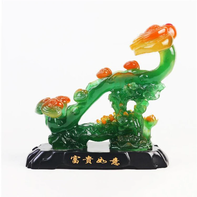 Новый полимерный нефрит Ruyi украшение благоприятный подарок Гостиная Кабинет