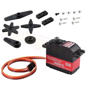 Цифровой серводвигатель HV с высоким крутящим моментом 30 кг, 2BB для радиоуправляемой модели автомобиля, монстра, грузовика, багги, самолета, лодки 110 18