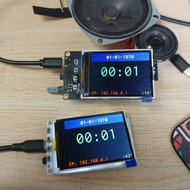 TTGO Tm Music Album 2.4 inches PCM5102A SD Card MCU32 WiFi + Bluetooth Module | Электроника