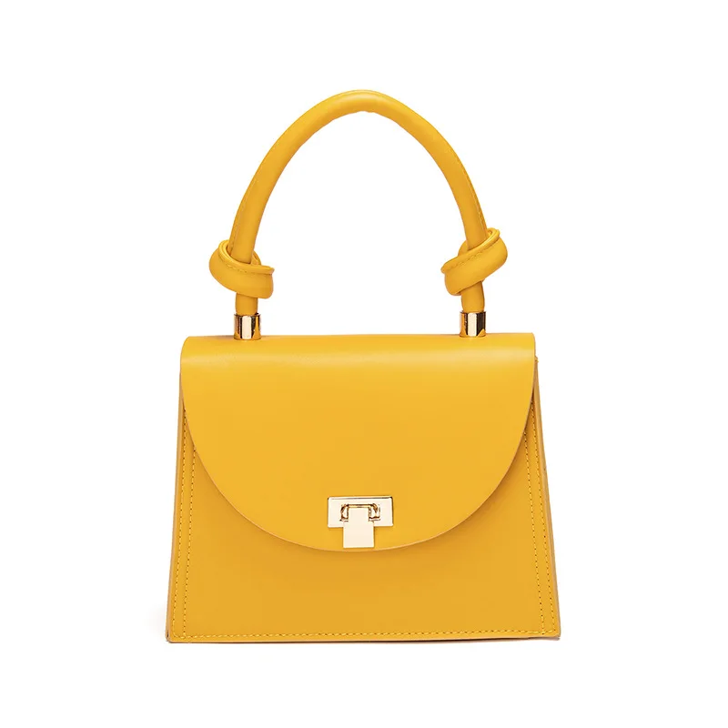 

Simple Small PU Leather Luxury Brand Crossbody Handbags and Purses 2021 Spring Branded Women's Chain Designer Shoulder Bag Bolso