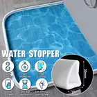 1M2M силиконовый Ванная комната водяные пробки заказанных кабелей блокиратор для душа плотины Non-slip отделение для сухого и мокрого потока барьер двери в супермаркетах, склеивает дно пакетов, намечает линию отрыва Внизу Полосы