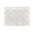 12 созвездий силиконовая форма для помады Diy украшения выпечки Инструменты для декорирования торта прессформы эпоксидной смолы D4P4