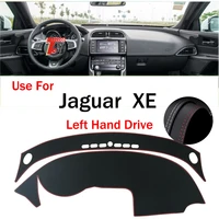 taijs factory anti cracking protective casual leather car dashboard cover for jaguar xe left hand drive