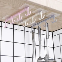 kitchen cabinet storage rack door wardrobe hook organizer cup holder hooks towel hanger bathroom kitchen organizer shelf
