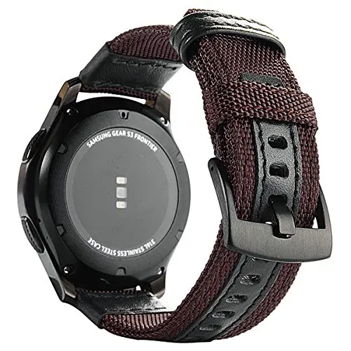 Classic Watch Strap Soft Replacement Wristband Bracelet Strip Stainless for Samsung Gear S3 Sports Smart Watch for gear s3 - Цвет ремешка: Коричневый